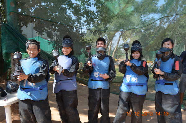 Team Blue - Kelvin, ChoonTing, Dan and Alicia